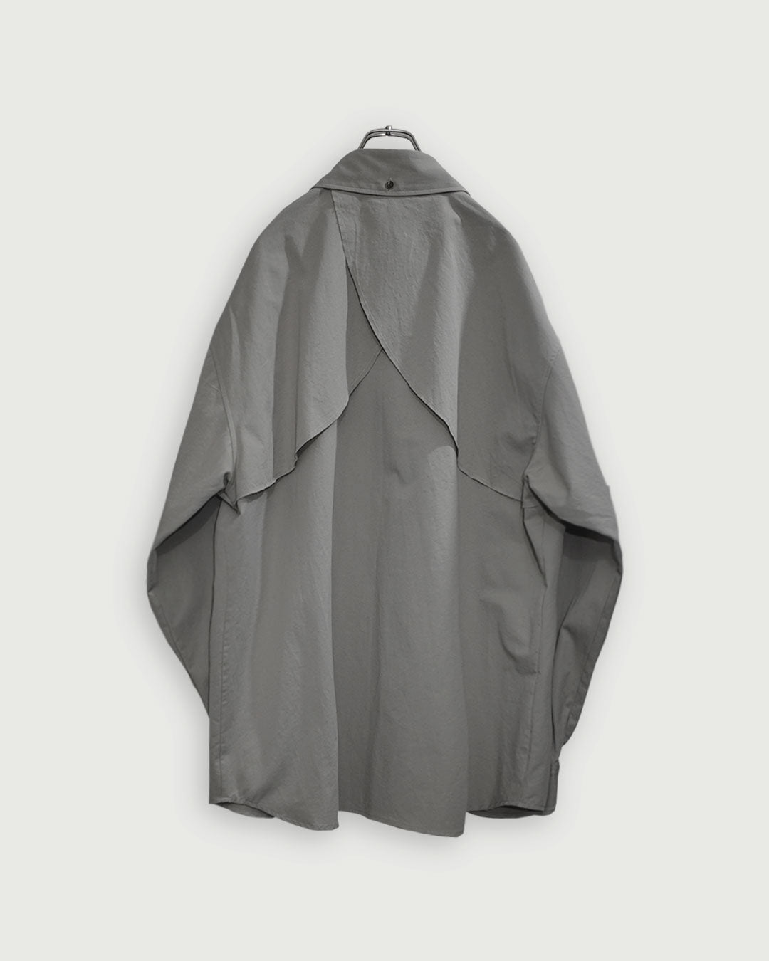 Layered Design Dress Military Shirt〈 000004-13 〉