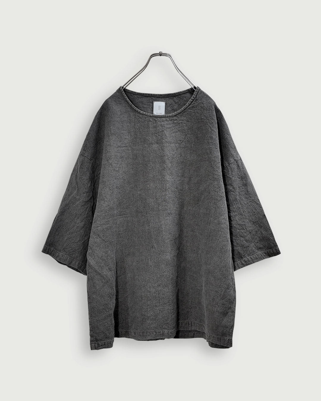 Crew Neck Half Sleeve Over Pullover.