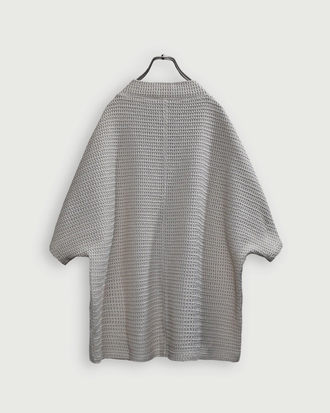 Waffle Russell V Neck 3/4 Sleeve Dolman Knit Pullover.