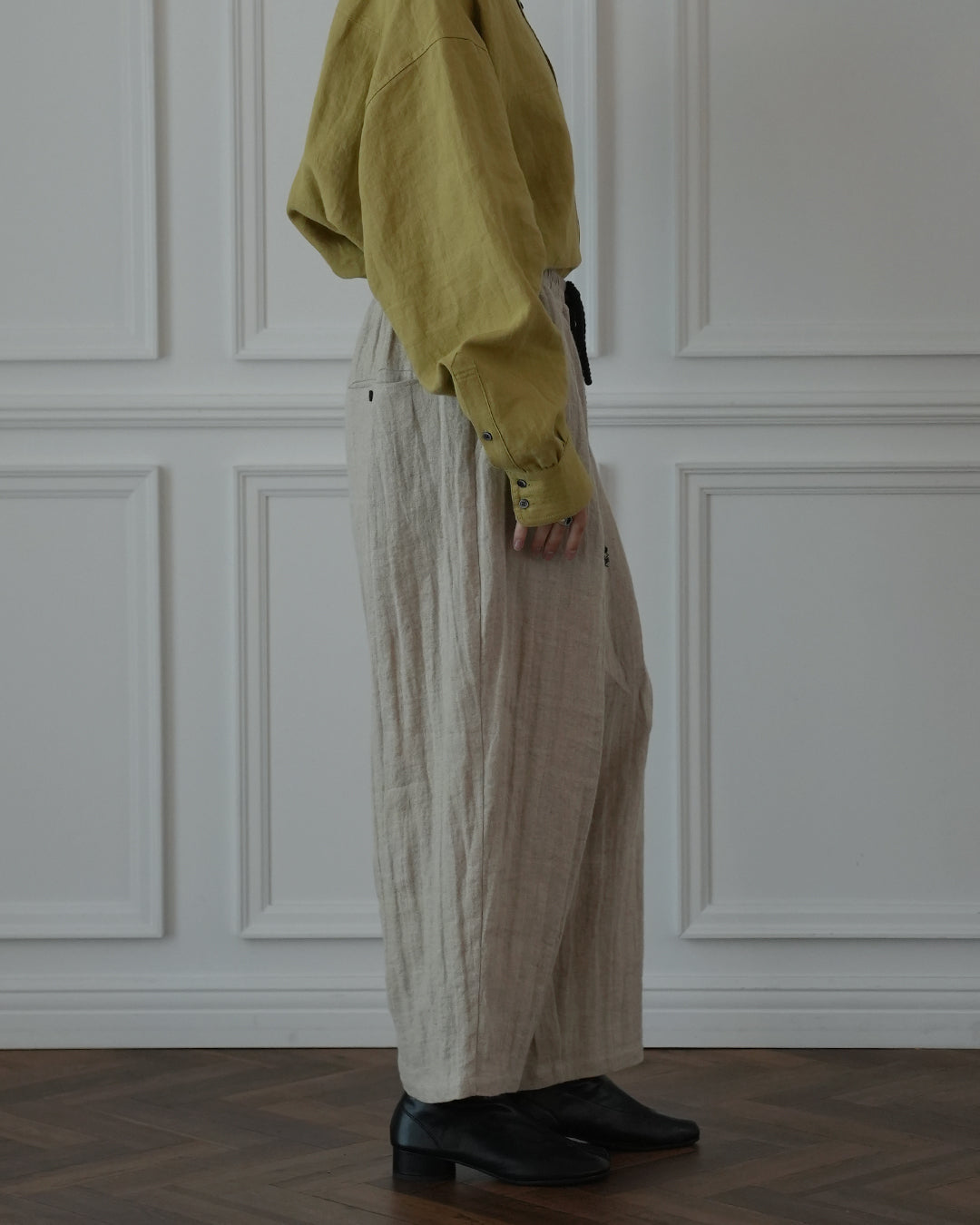 Ankle Length Easy Sarouel Pants.