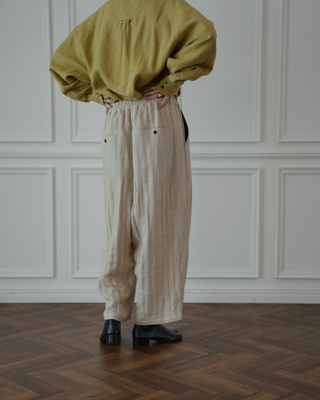 Ankle Length Easy Sarouel Pants.