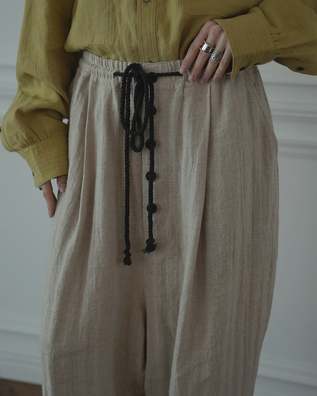 Ankle Length Easy Sarouel Pants.