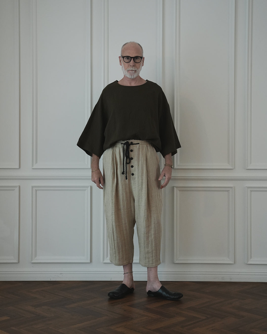 Ankle Length Easy Sarouel Pants.