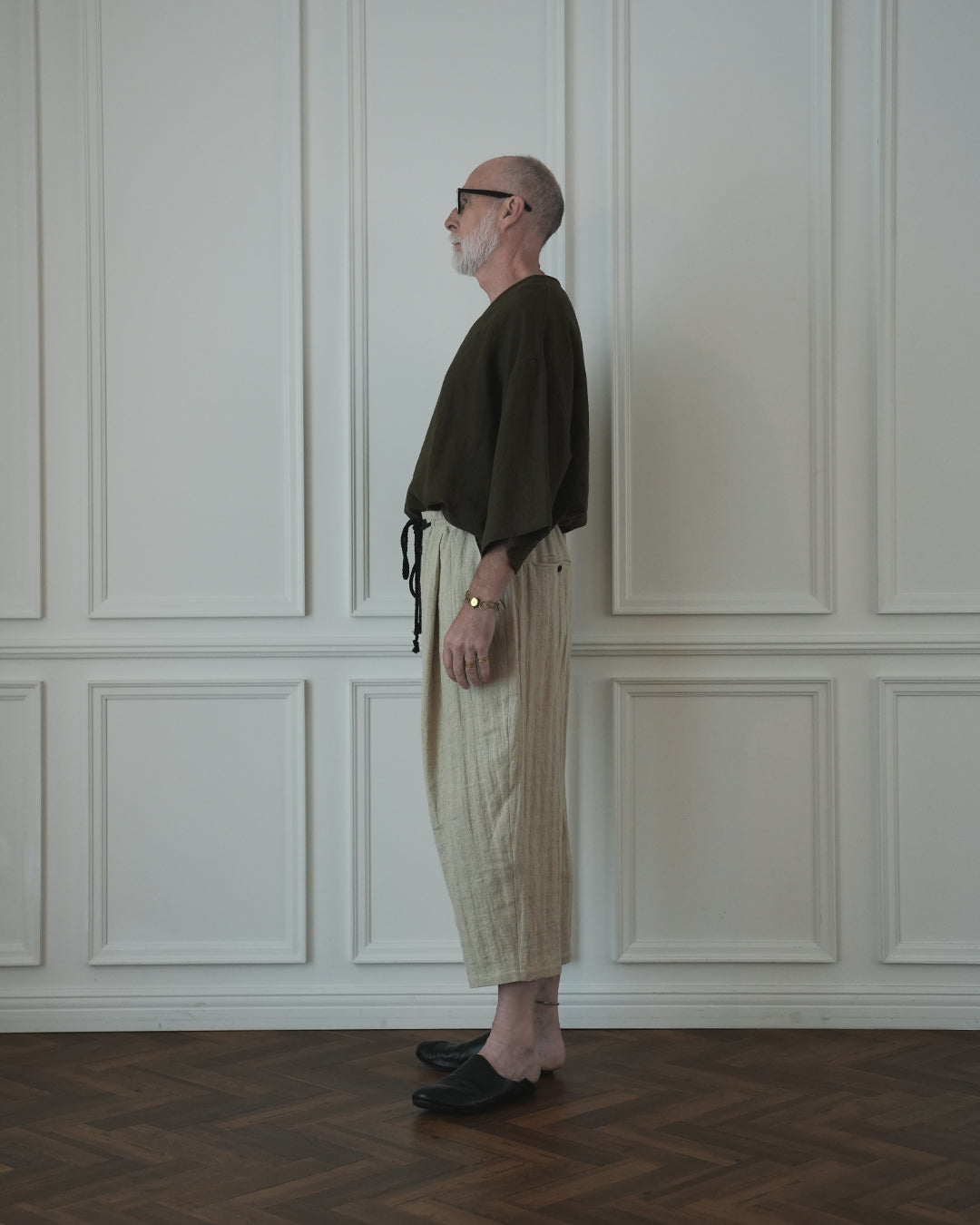Ankle Length Easy Sarouel Pants.