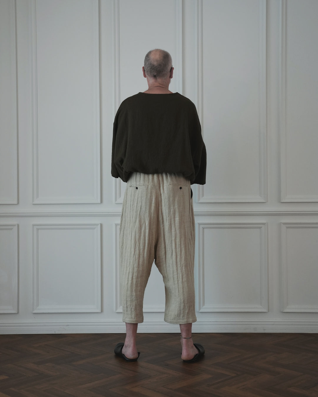 Ankle Length Easy Sarouel Pants.