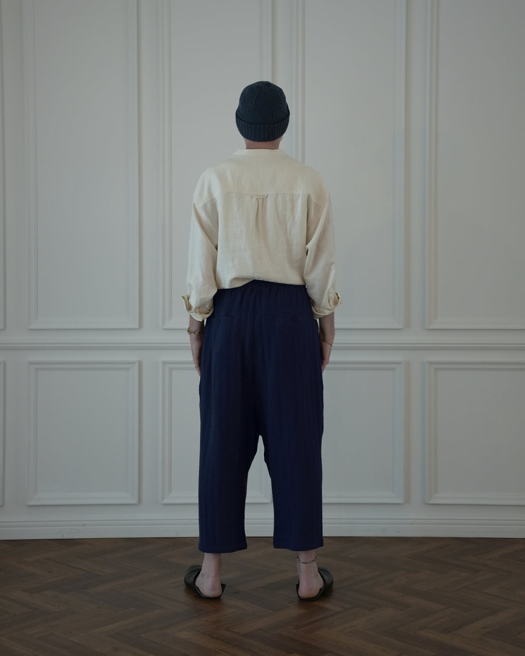 Ankle Length Easy Sarouel Pants.