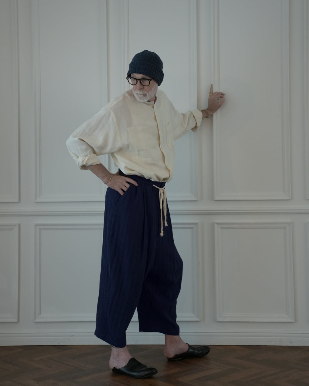Ankle Length Easy Sarouel Pants.