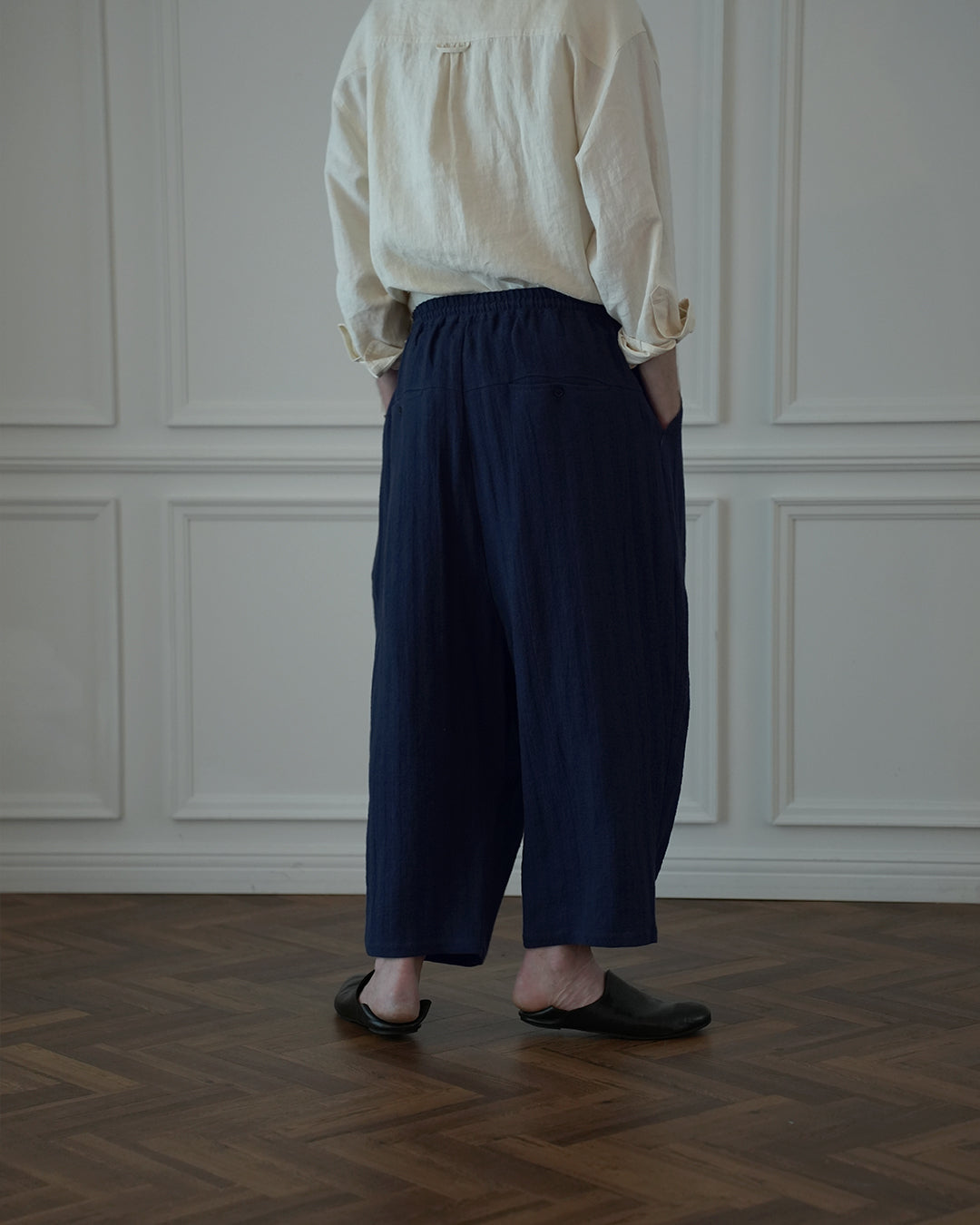 Ankle Length Easy Sarouel Pants.