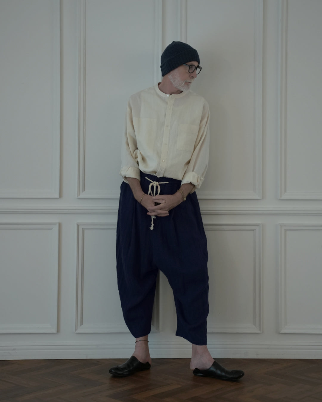Ankle Length Easy Sarouel Pants.