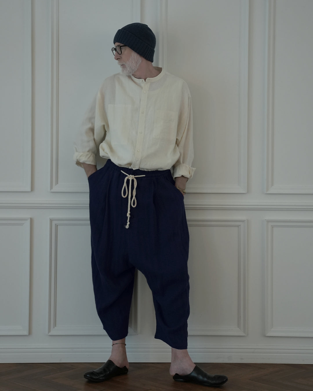 Ankle Length Easy Sarouel Pants.