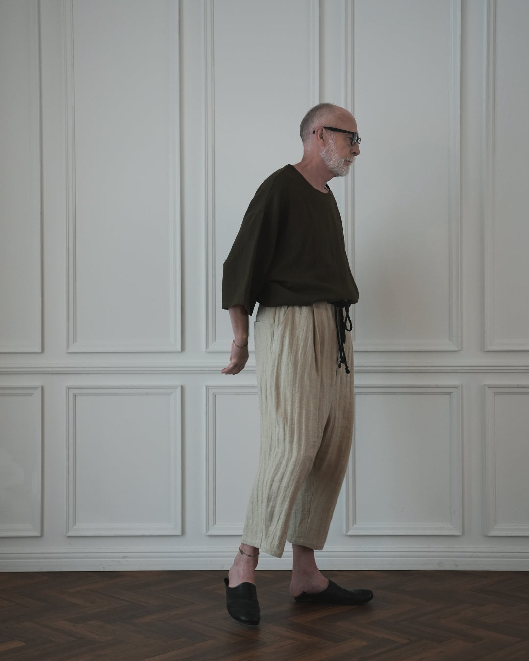 Ankle Length Easy Sarouel Pants.