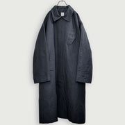 Back Flare A-Line Officer Bal Collar Coat.