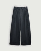 Double Hem Coin Pocket 2Tuck Wide Slacks.