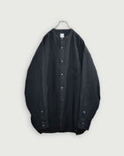 Band Collar Henley Neck Like Atelier Shirt.