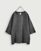 Crew Neck Half Sleeve Over Pullover.