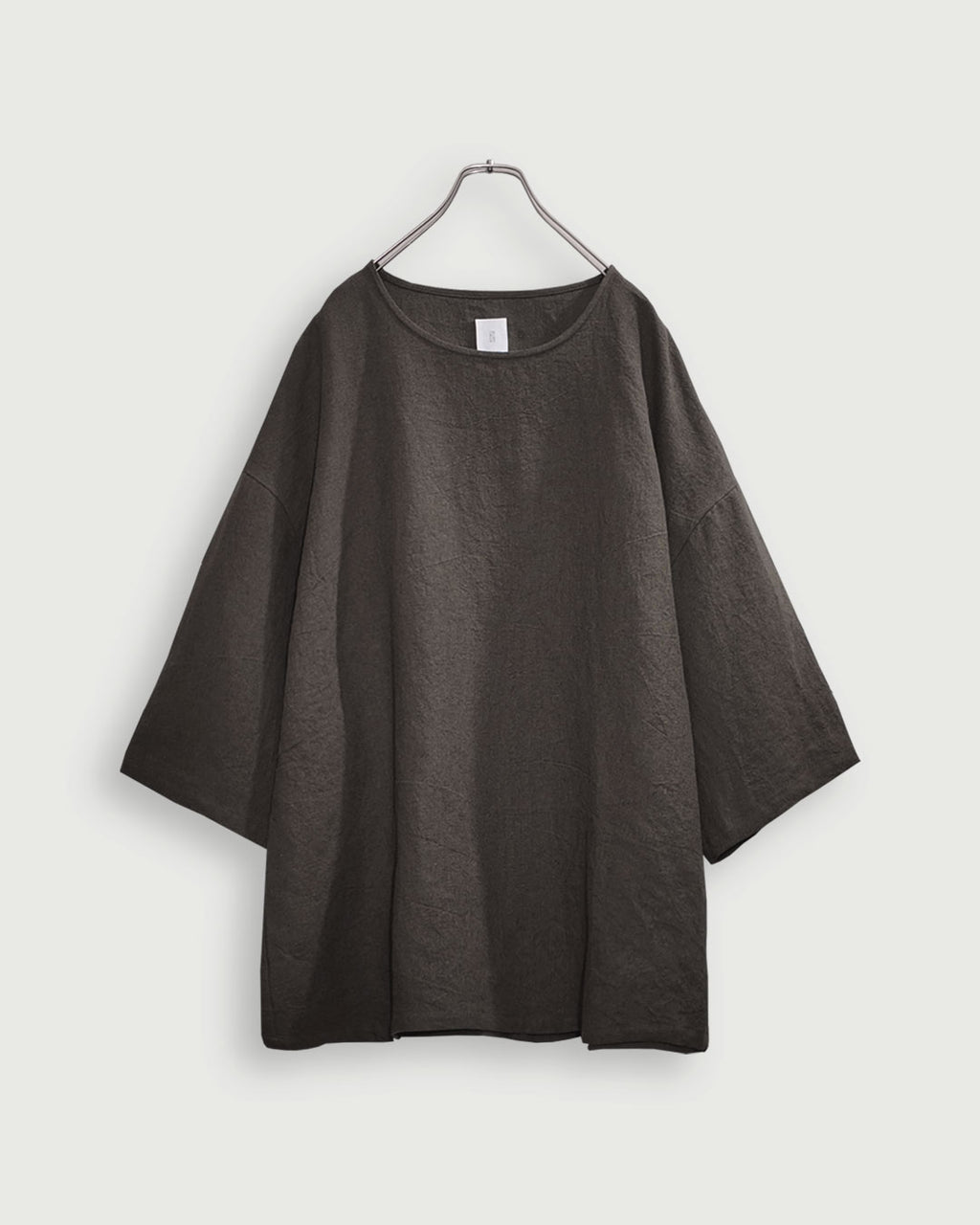 Crew Neck Half Sleeve Over Pullover.