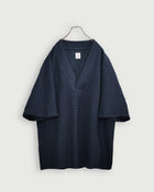 Waffle Russell V Neck 3/4 Sleeve Dolman Knit Pullover.
