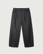 Wool Blend Tweed Double-Knee Painter's Work Pants <#black>