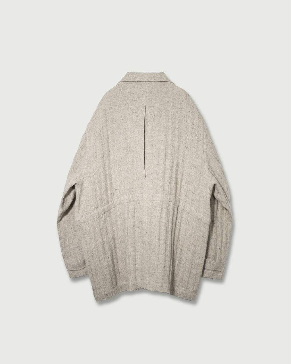 Linen Herringbone M-43 Field Jacket <#heather gray>