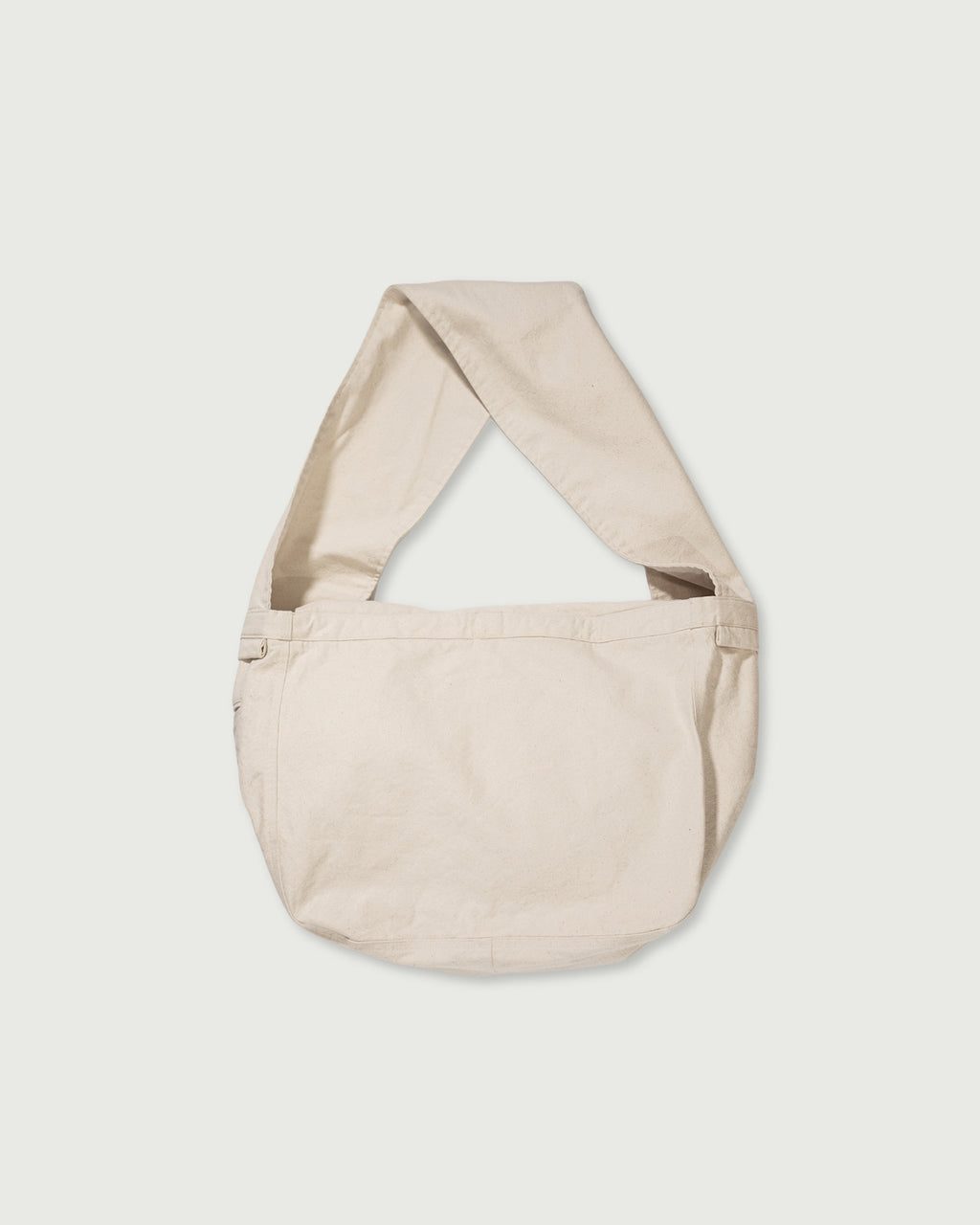 Cotton Canvas News Paper Bag <#ivory>