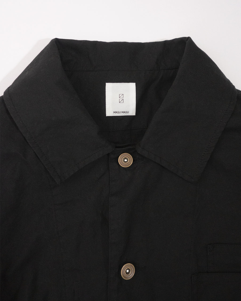 Oiled Wax Washed Moleskin 6-pocket Coverall <#black>
