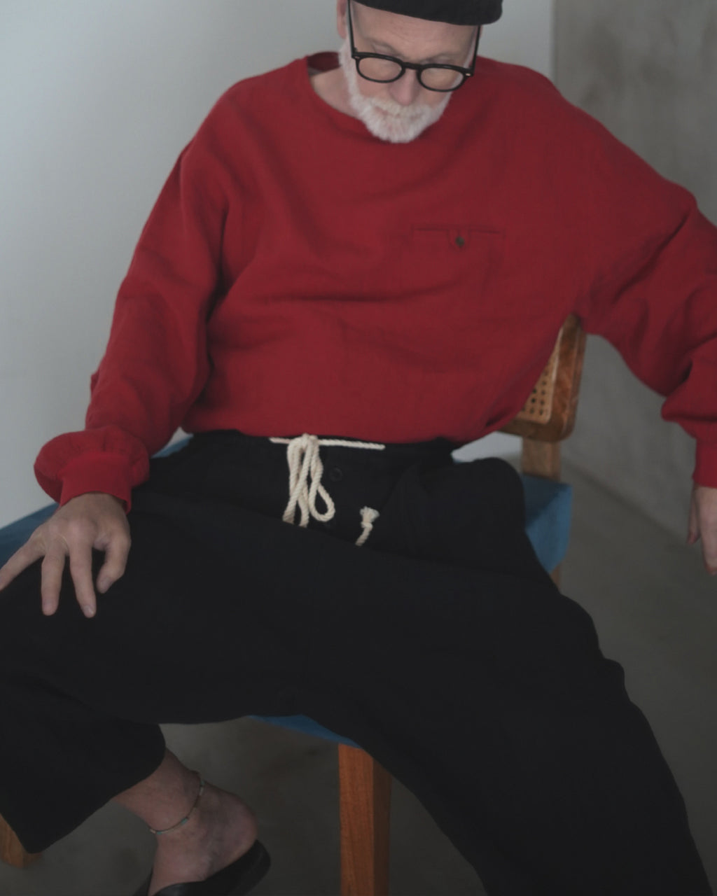 Ankle Length Easy Sarouel Pants.