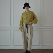 Ankle Length Easy Sarouel Pants.