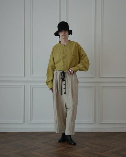Ankle Length Easy Sarouel Pants.