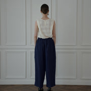 Ankle Length Easy Sarouel Pants.