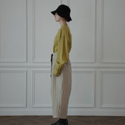 Ankle Length Easy Sarouel Pants.