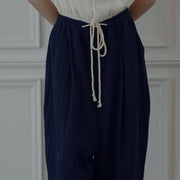 Ankle Length Easy Sarouel Pants.