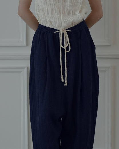 Ankle Length Easy Sarouel Pants.