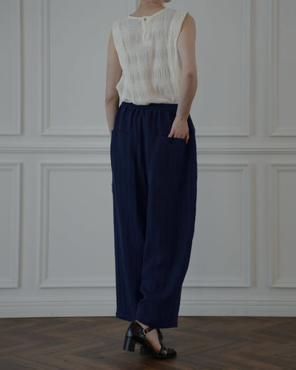 Ankle Length Easy Sarouel Pants.