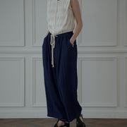 Ankle Length Easy Sarouel Pants.