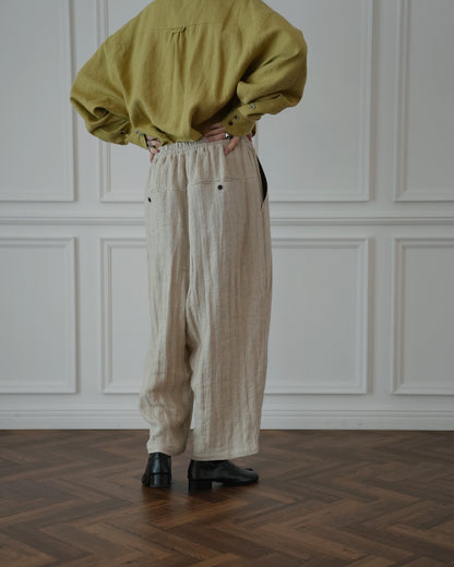 Ankle Length Easy Sarouel Pants.