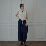 Ankle Length Easy Sarouel Pants.