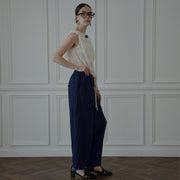 Ankle Length Easy Sarouel Pants.