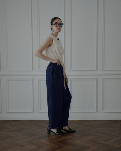 Ankle Length Easy Sarouel Pants.