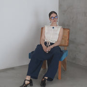 Ankle Length Easy Sarouel Pants.