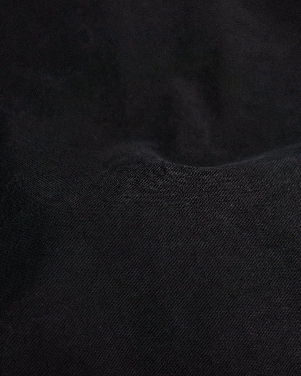 Cotton Chino Belted Wide Tapered 1Tuck Baggy Pants <#black>