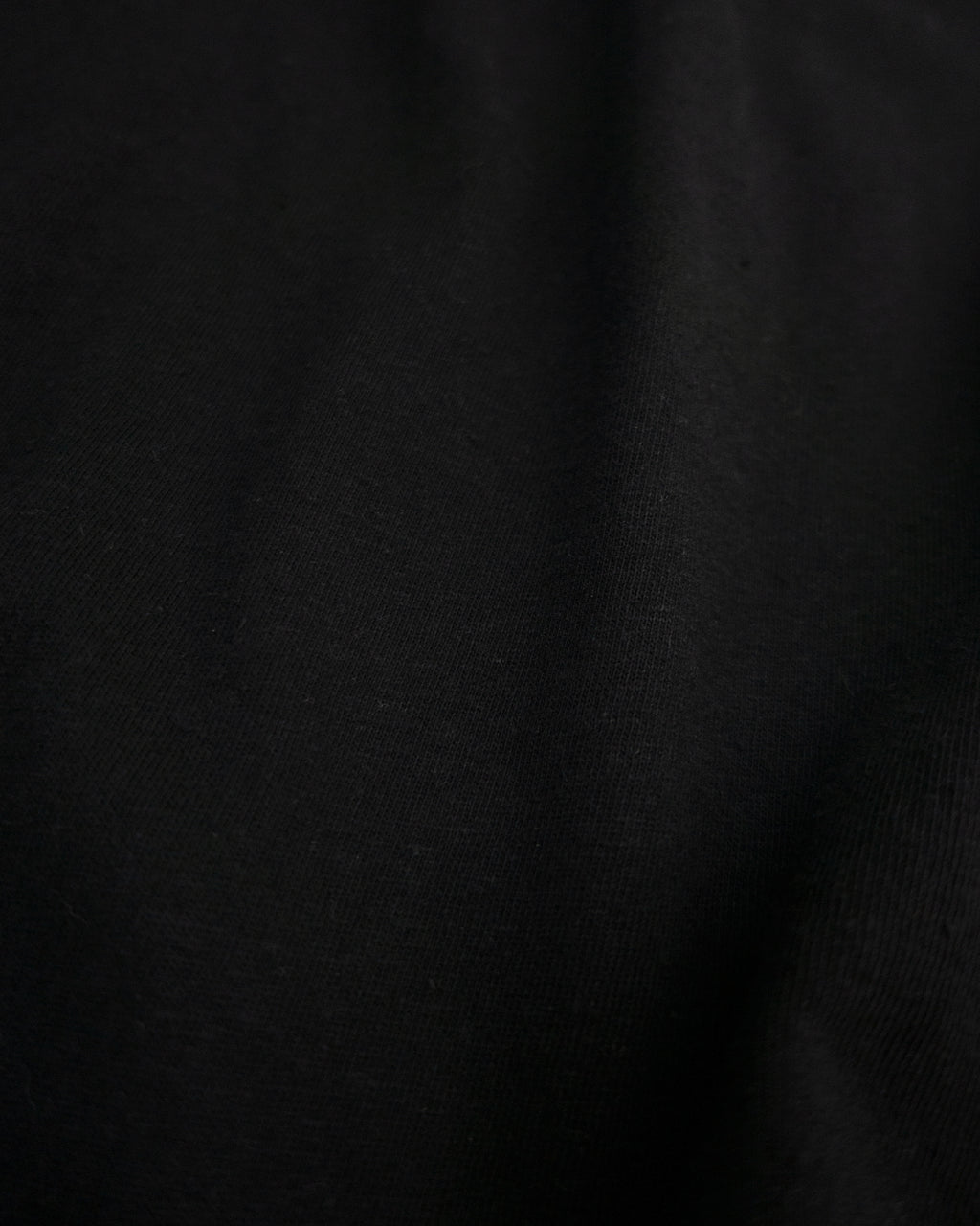 Cotton Linen Hem Round Skipper Half Sleeve Tee <#black>