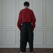 Ankle Length Easy Sarouel Pants.