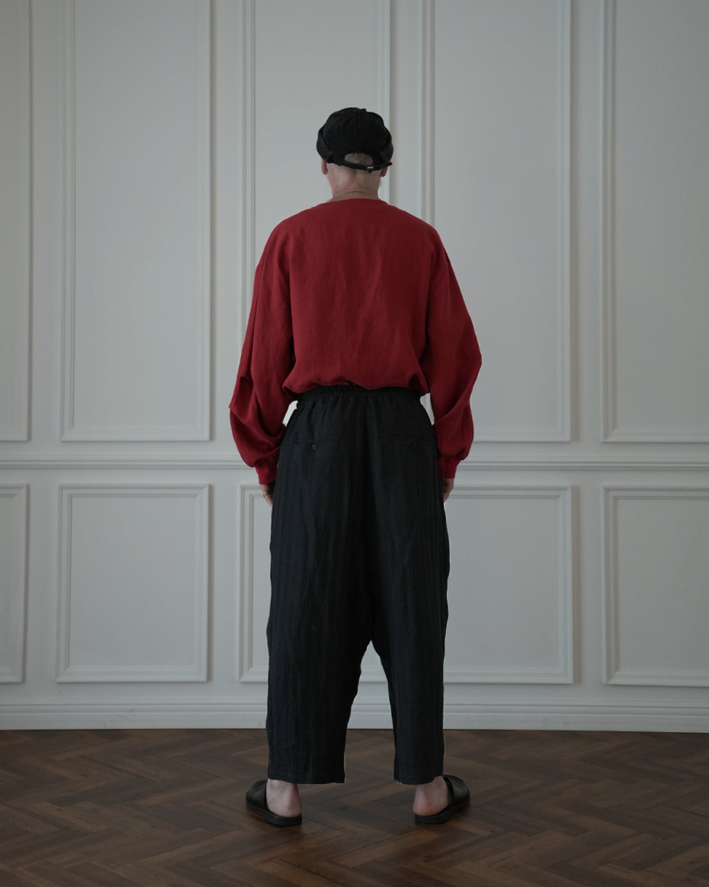Ankle Length Easy Sarouel Pants.