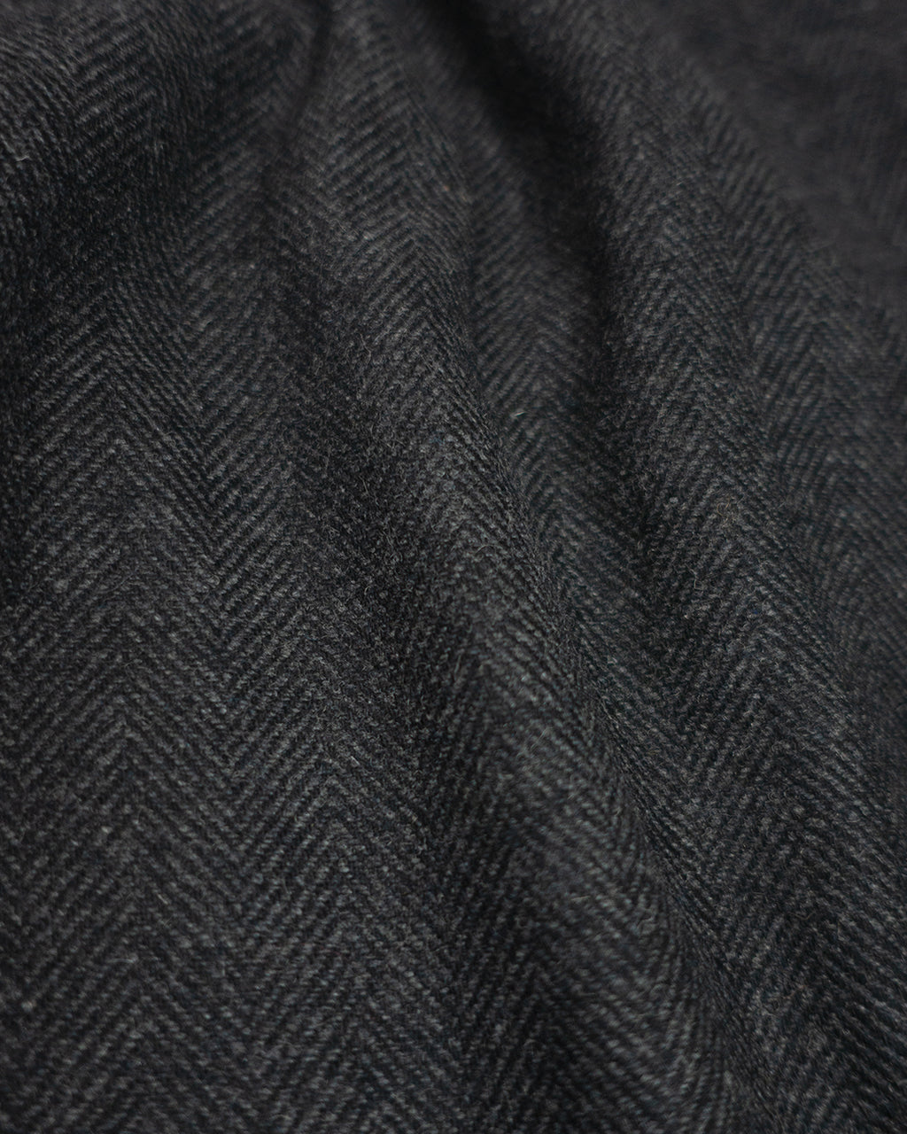 Wool Blend Tweed Double-Knee Painter's Work Pants <#black>