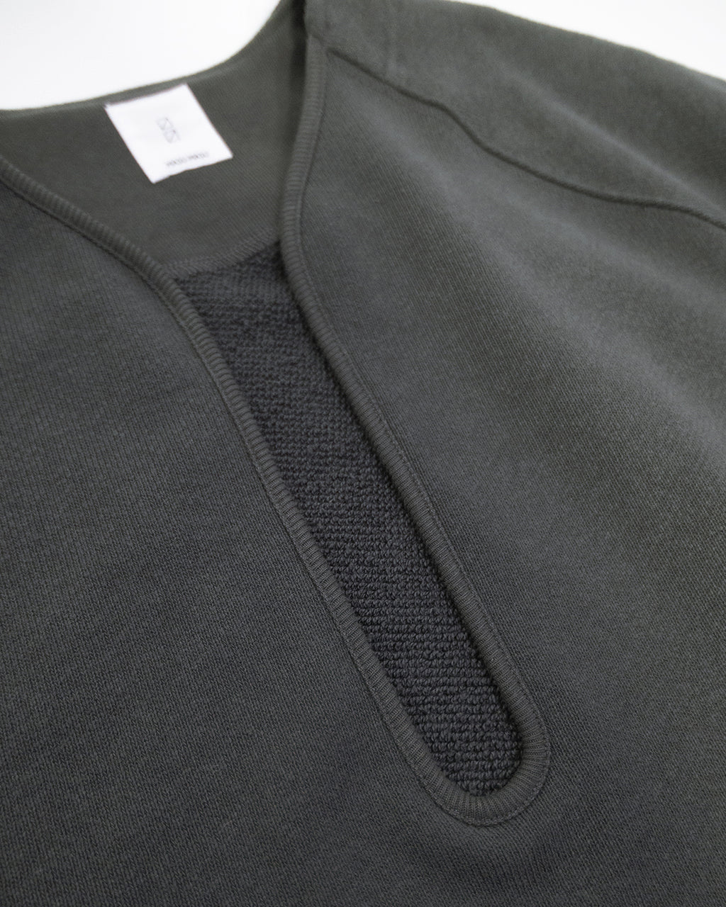 Heavy Azuma Raglan Sleeve Skipper Sweat <#charcoal>