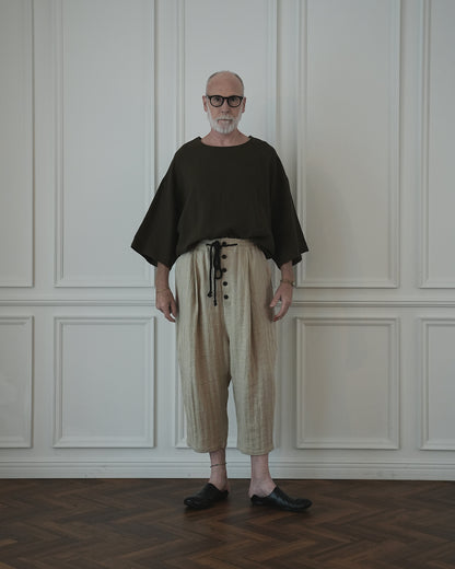 Ankle Length Easy Sarouel Pants.