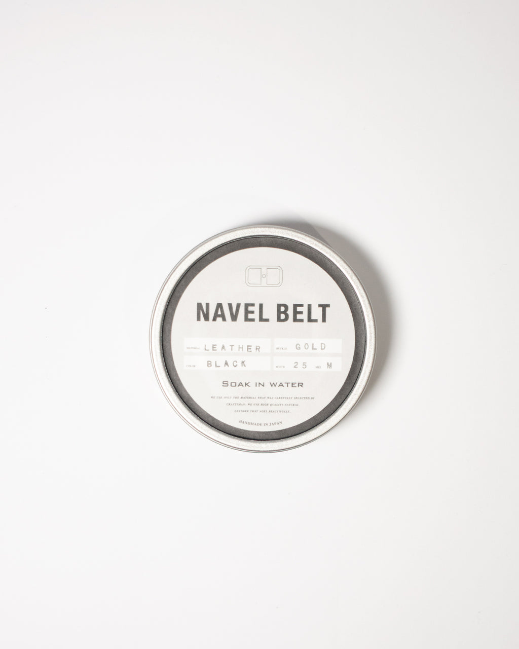 NAVEL BELT <#black>