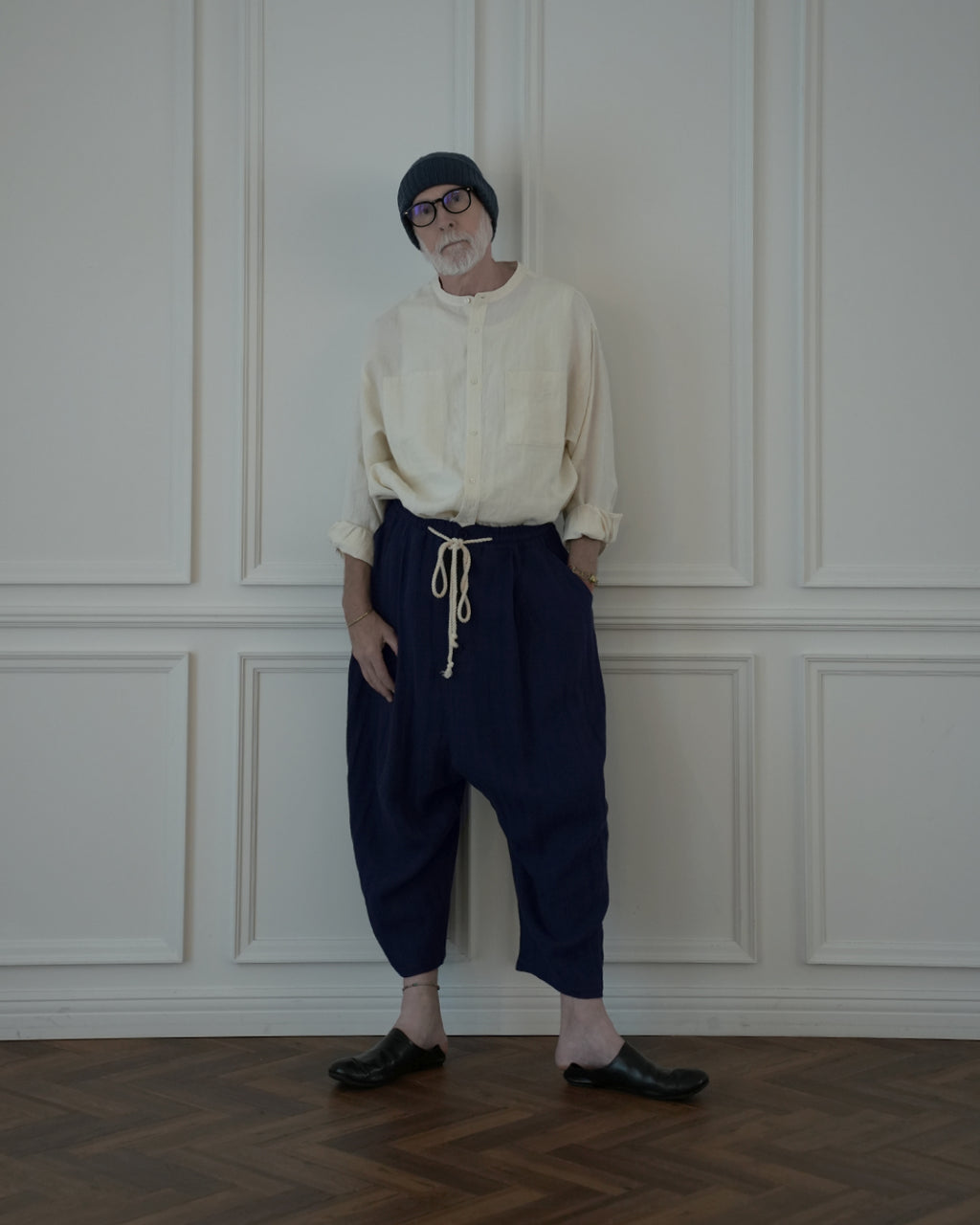 Ankle Length Easy Sarouel Pants.