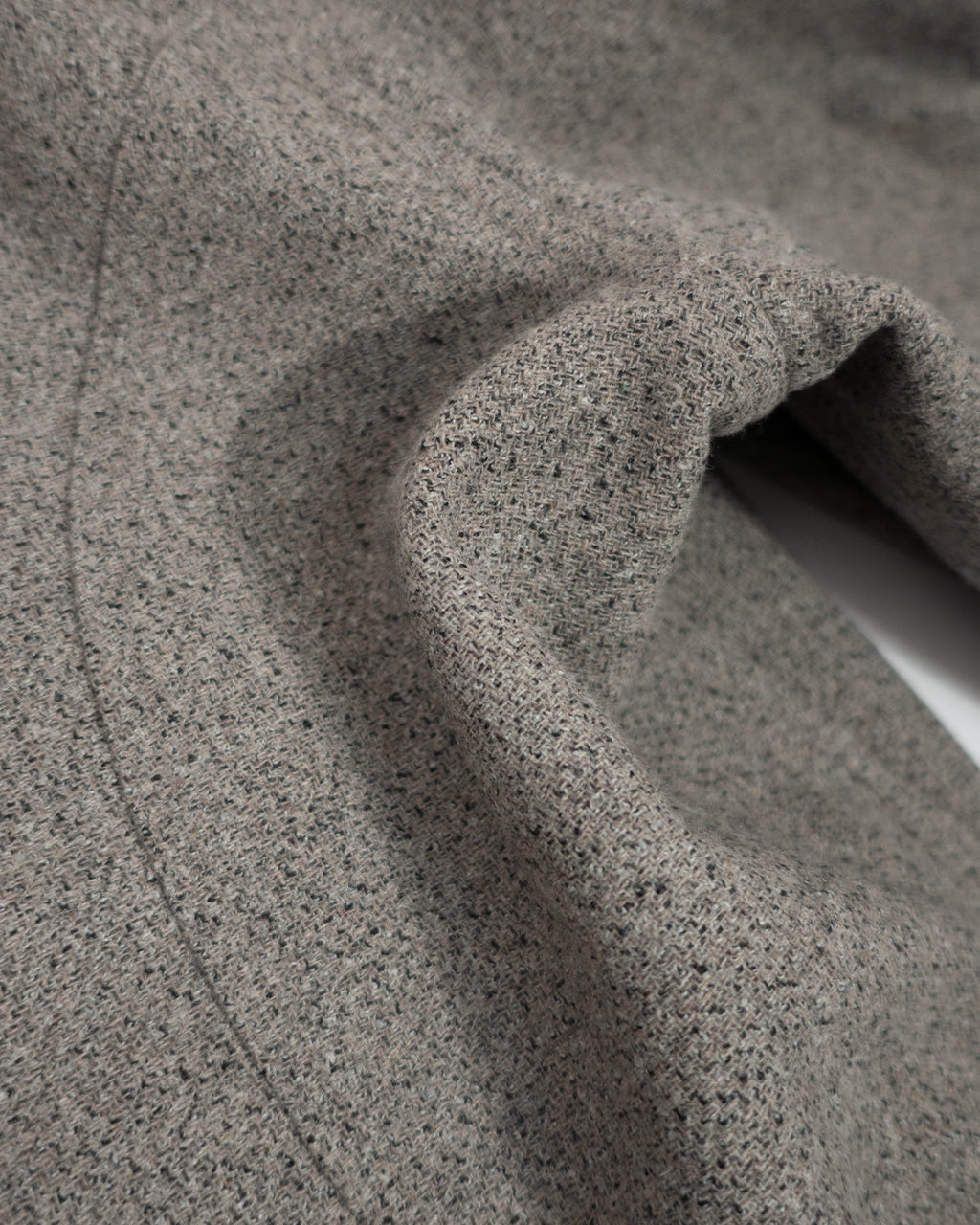 Wool Blend Tweed Double-Knee Painter's Work Pants <#greige>