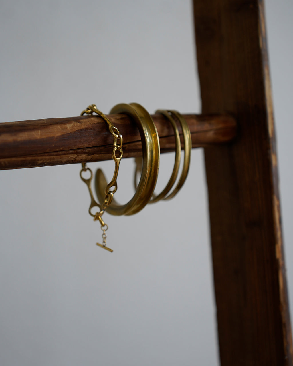 brass bangle leaves and stems <#brass>